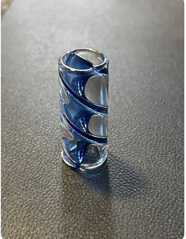 Spiral Glass Tip – Helix Cut Borosilicate