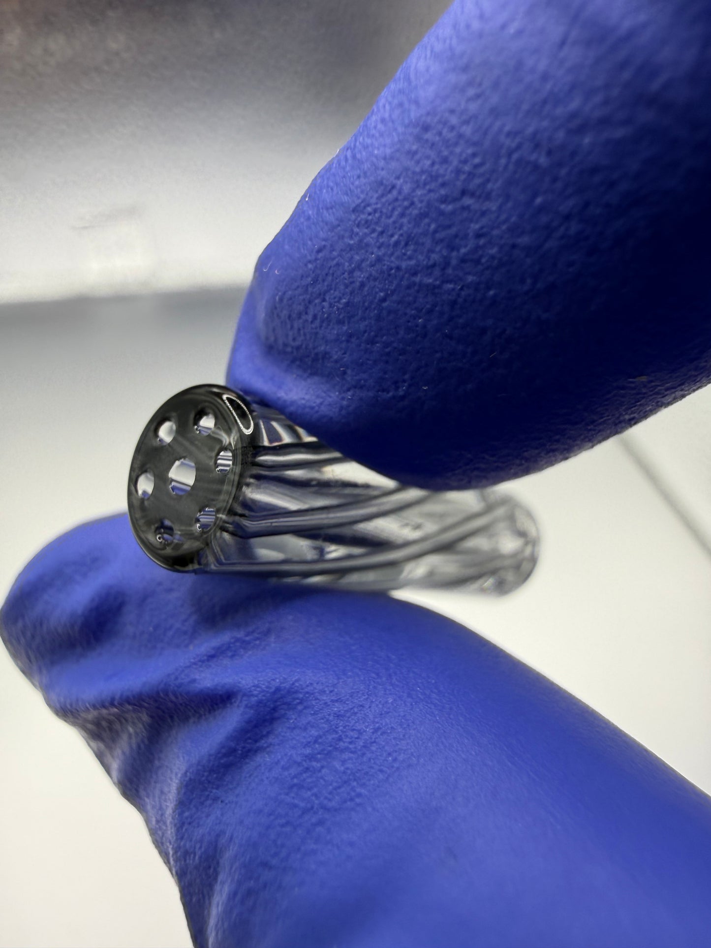 Smoked Gray Glass Smoking Tip – 8×30 mm Clean Airflow