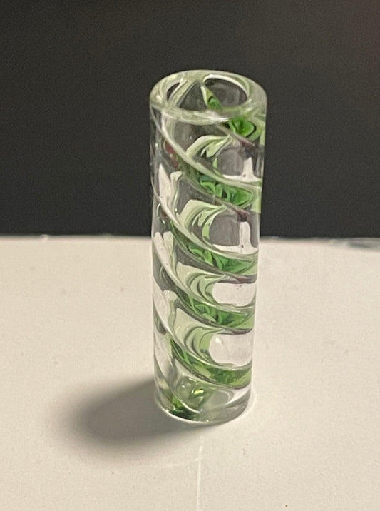 SpiralGlass Tip with Helix -Reusable Twisted Filter 9x30mm