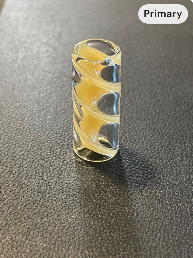 Spiral Glass Tip – Helix Cut Borosilicate