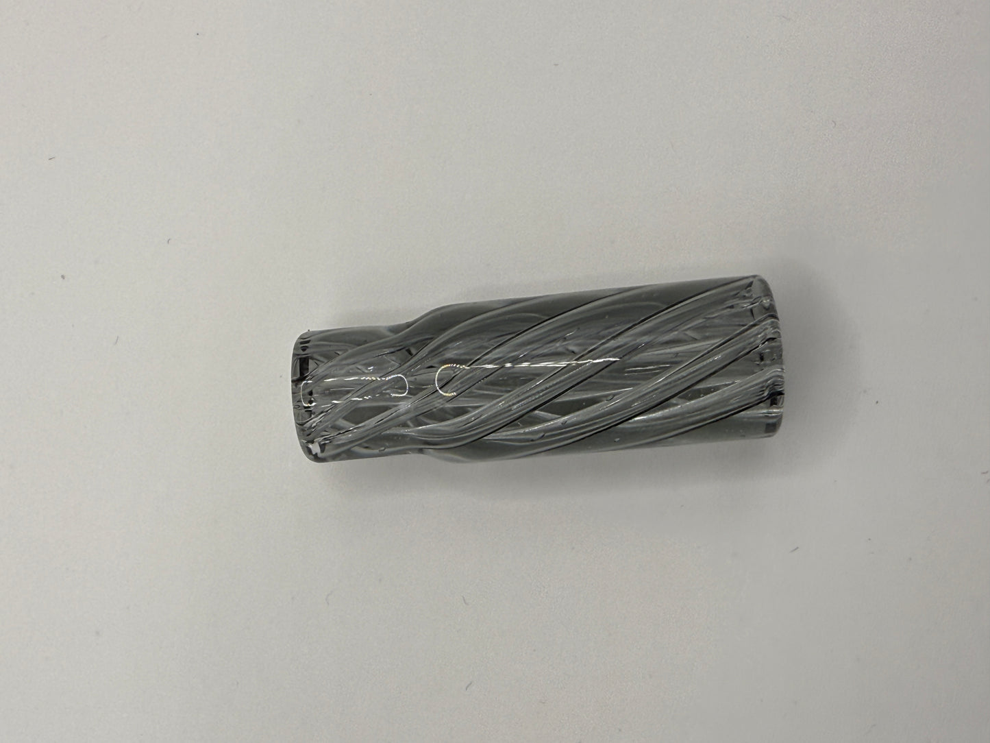 Tapered Spiral Helix Glass Tips – SMOKE Color [BUY 1 GET 1 FREE] 10x12x30mm