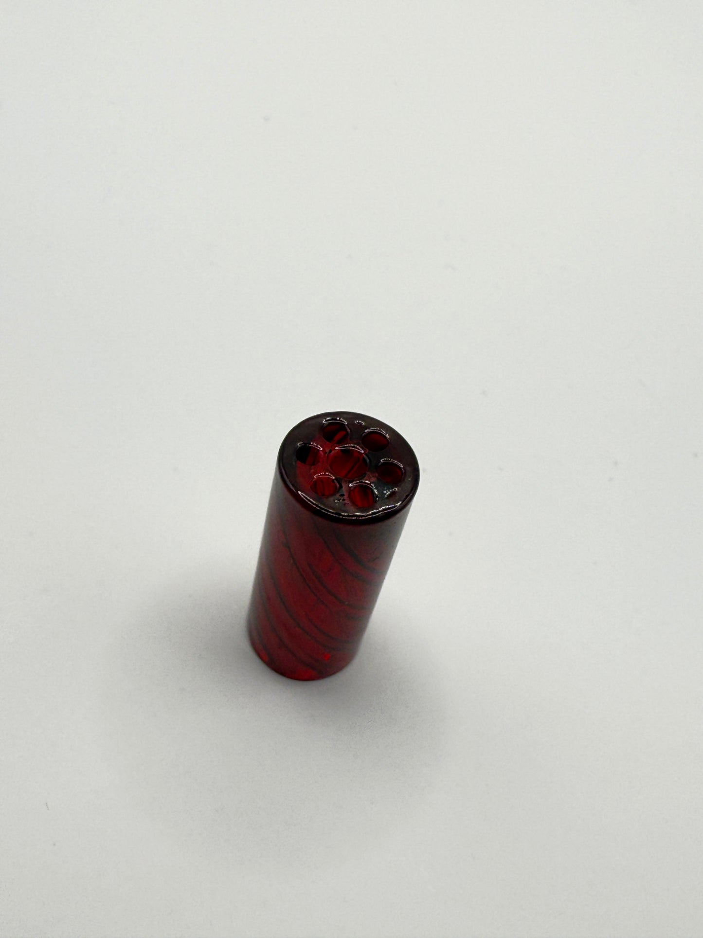 Premium twisted glass tips/reusable filter mouthpiece  RUBY RED [BUY 1 GET 2 FREE]