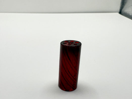 Premium twisted glass tips/reusable filter mouthpiece  RUBY RED [BUY 1 GET 2 FREE]