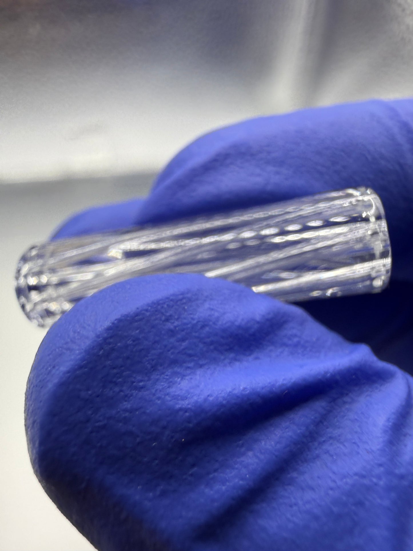 Clear Borosilicate Glass Tip – 8×30 mm Precision Fit
