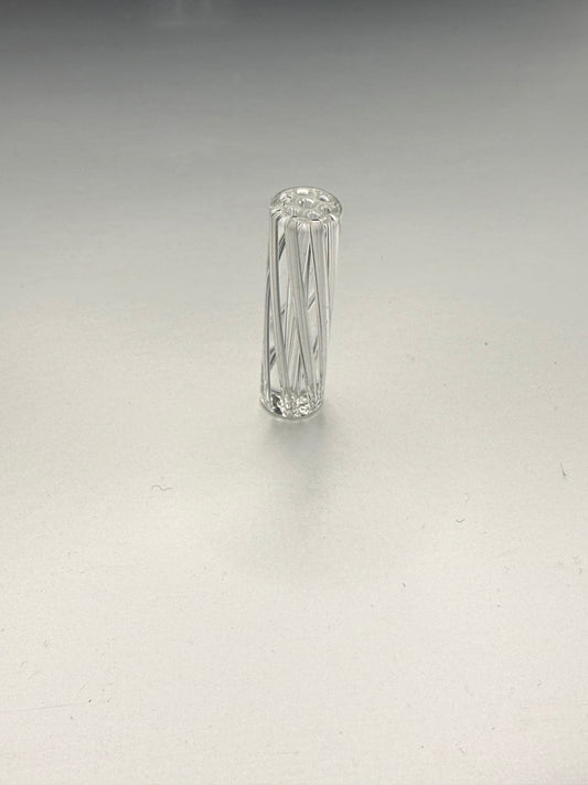 Clear Borosilicate Glass Tip – 8×30 mm Precision Fit